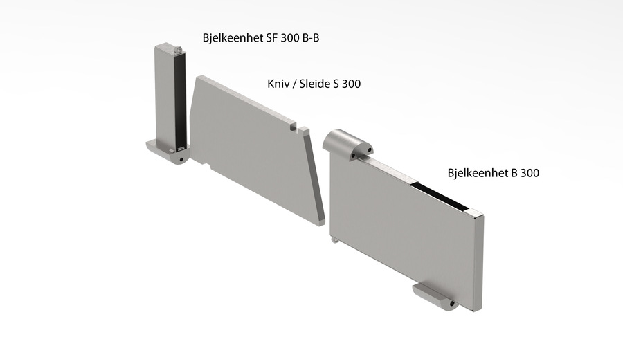 BSF 300 Søyle bjelke 2b