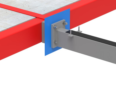 BWC 40 U Hulldekke rød primer