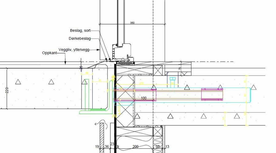 Nordviken Øvre snittskisse