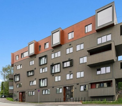 231128 Vågsbygd Sentrumsbygg fasade Hus 1