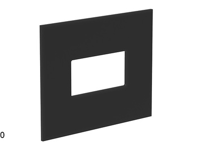 GF 100 rektangulær m tekst